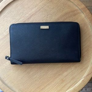 Large black wallet